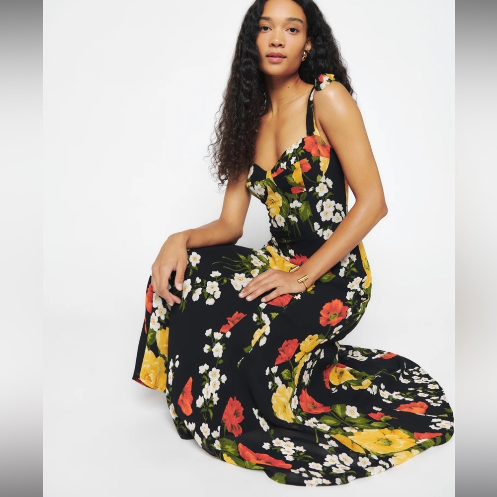Reformation Nadira Dress in color Luisa ❤️‍🔥